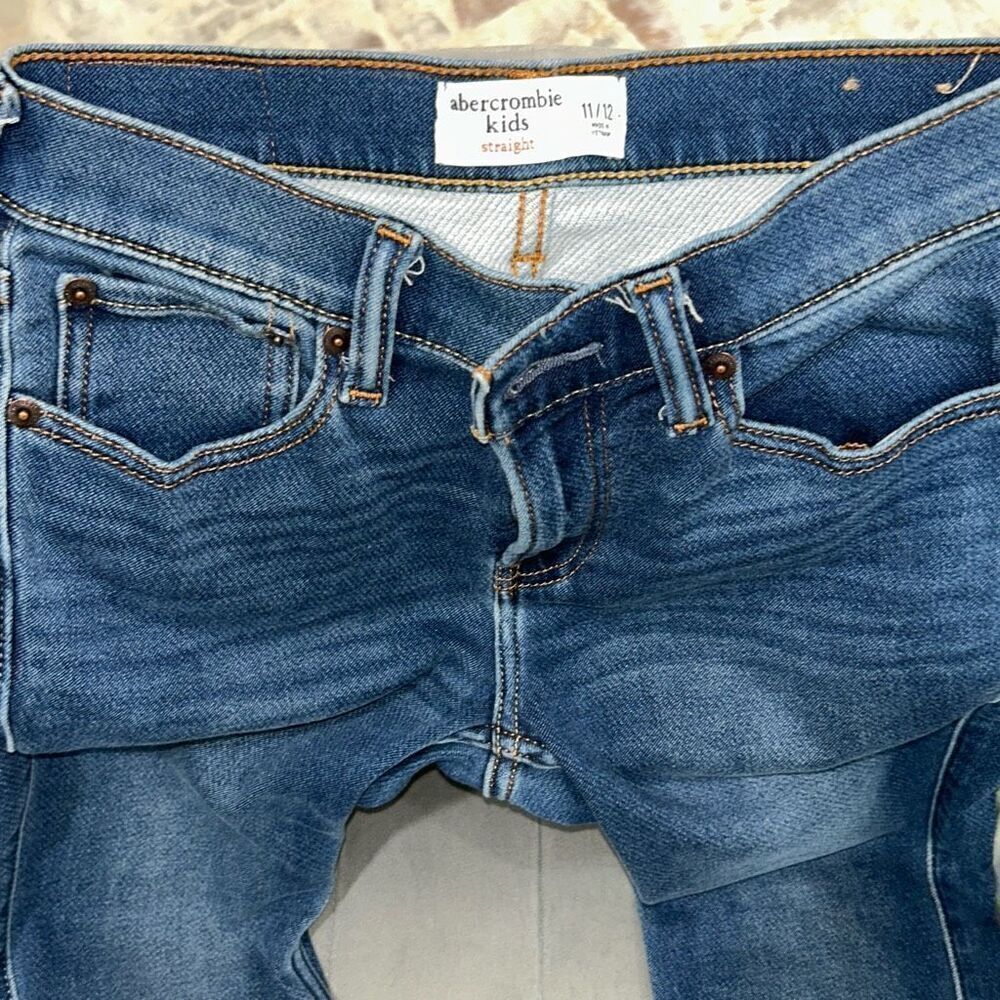 Abercrombie kids stretch jeans sz 11/12